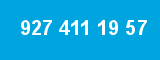 927 411 19 57 927 411 19 57